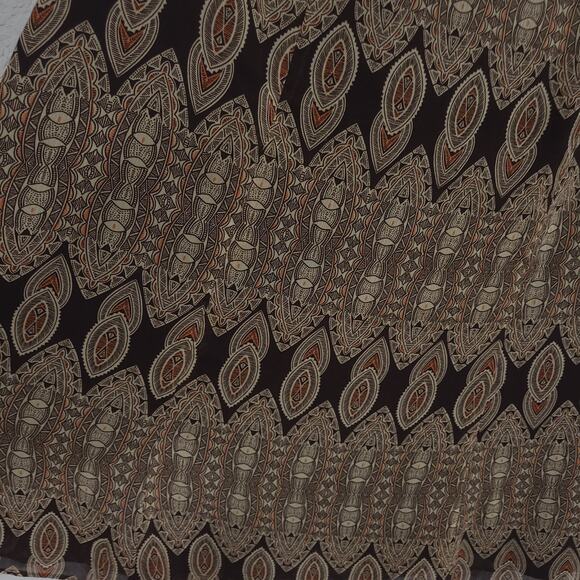 Le Suit Skirt Womens 18 Brown lightweight flowy Below Knee A Line Versat… - Picture 8 of 12